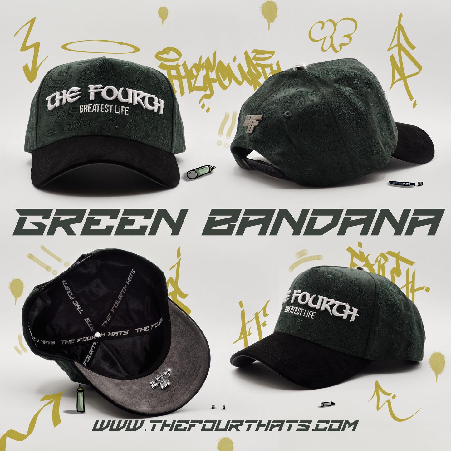 GREEN BANDANA